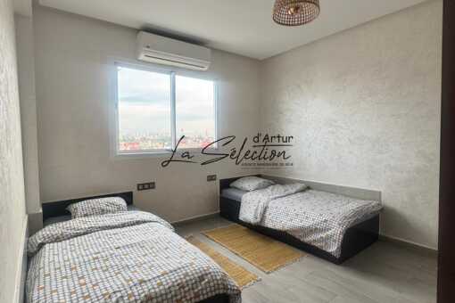 للإيجار - شقة مفروشة - شارع الحسن الثاني - شارع الحسن الثاني